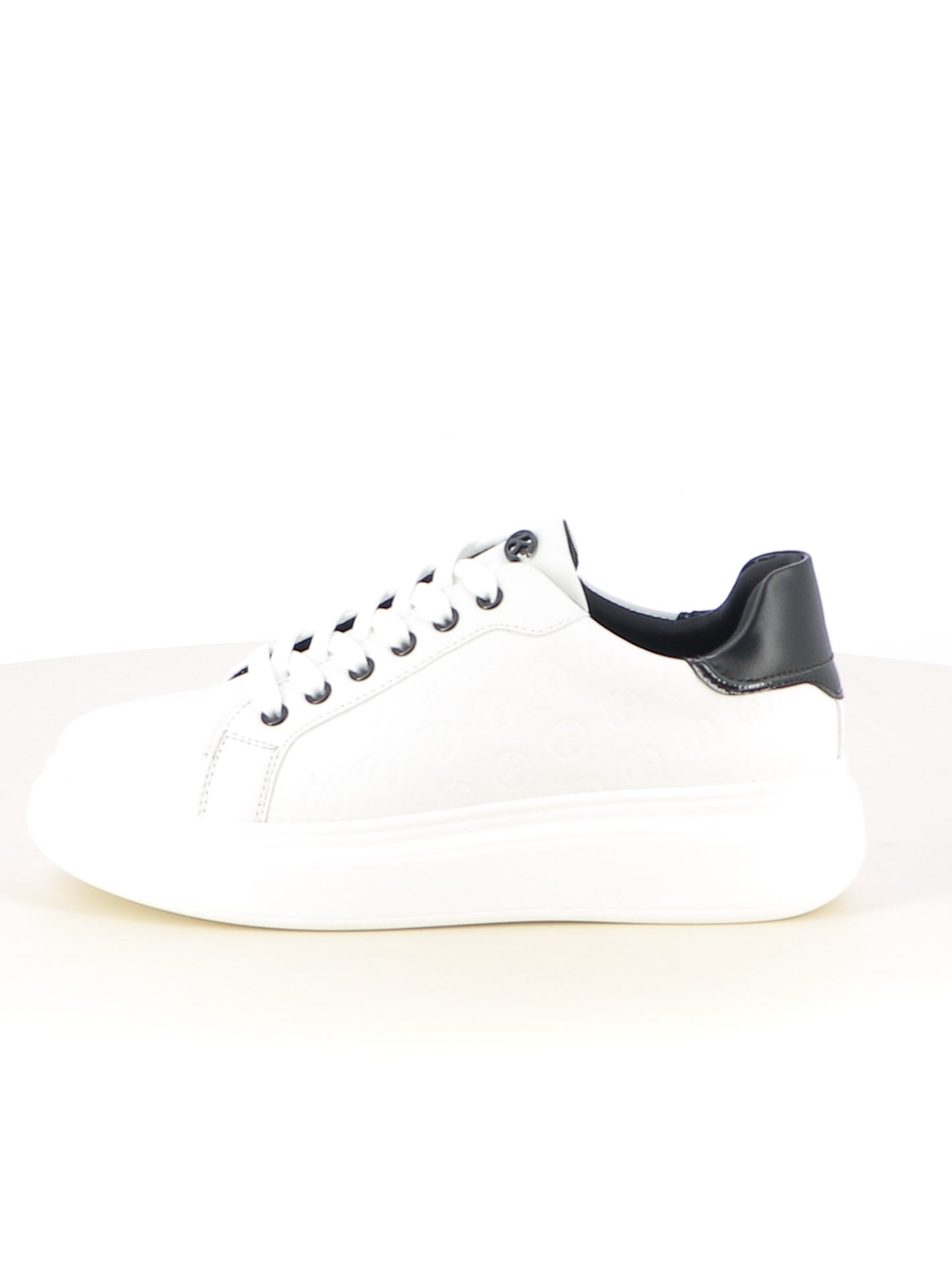 Sneakers stringate donna CARLA KOTE 3602K bianco nero | Costa Superstore