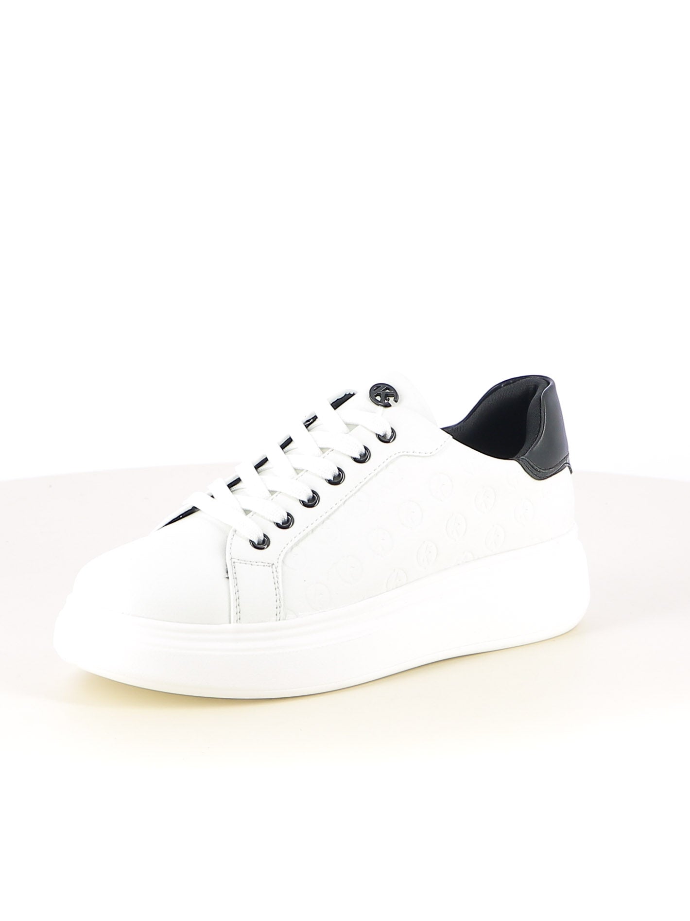 Sneakers stringate donna CARLA KOTE 3602K bianco nero | Costa Superstore