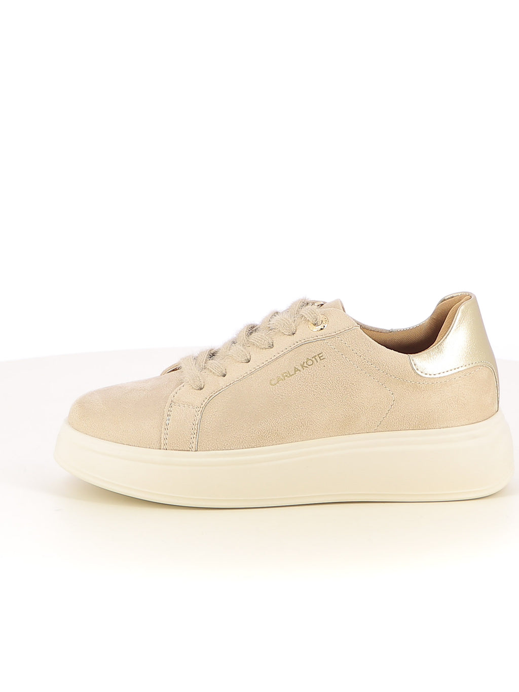 Sneakers stringate donna CARLA KOTE 3603K beige scuro | Costa Superstore