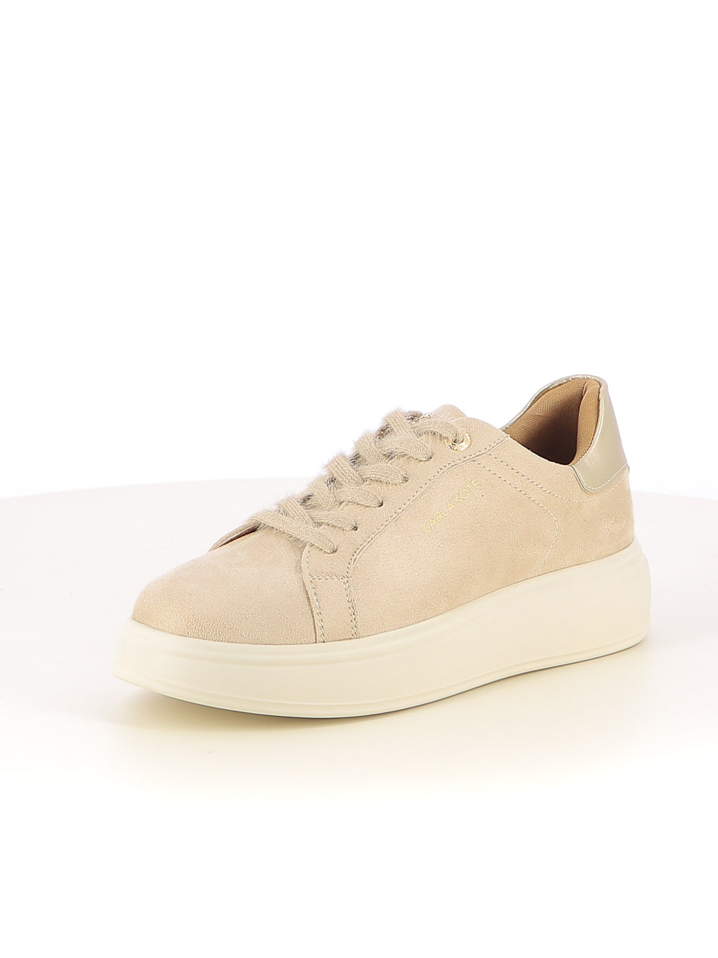 Sneakers stringate donna CARLA KOTE 3603K beige scuro | Costa Superstore