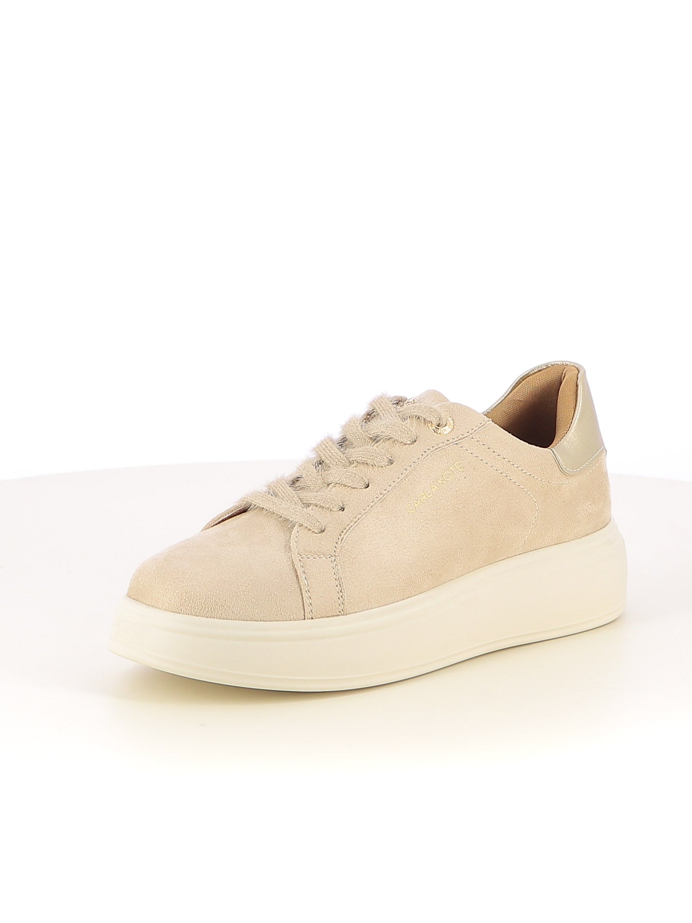 Sneakers stringate donna CARLA KOTE 3603K beige scuro | Costa Superstore