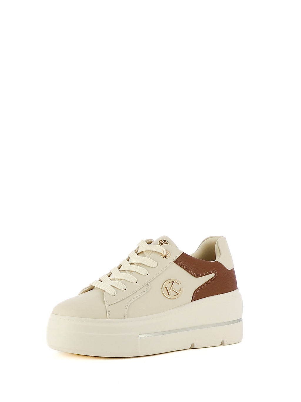 Sneakers stringate donna CARLA KOTE X33-11K beige scuro | Costa Superstore