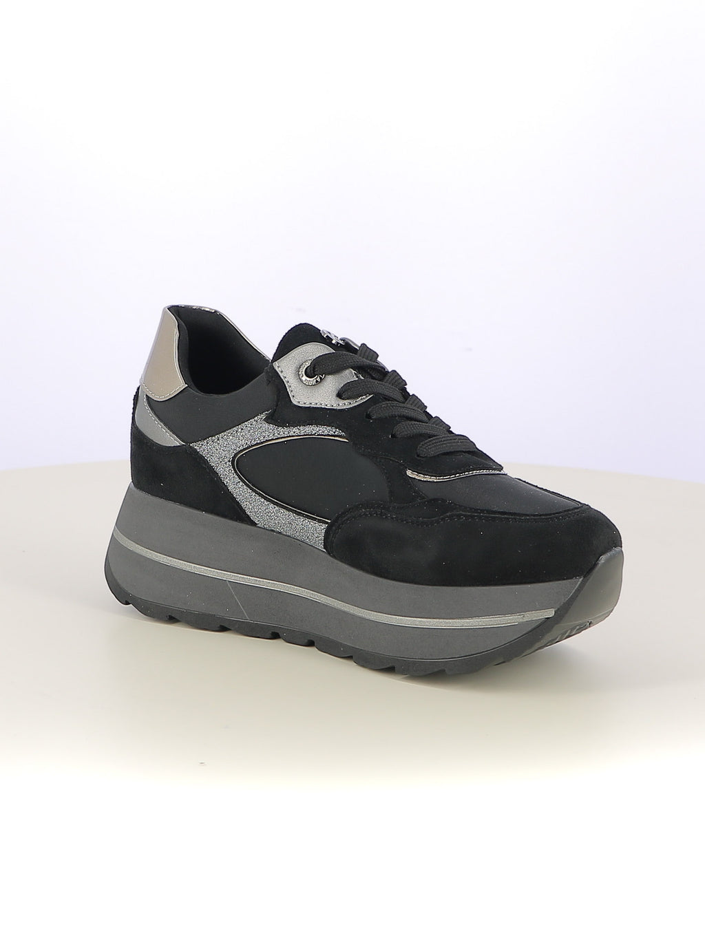 Sneakers stringate donna CARLA KOTE X33-17K nero | Costa Superstore