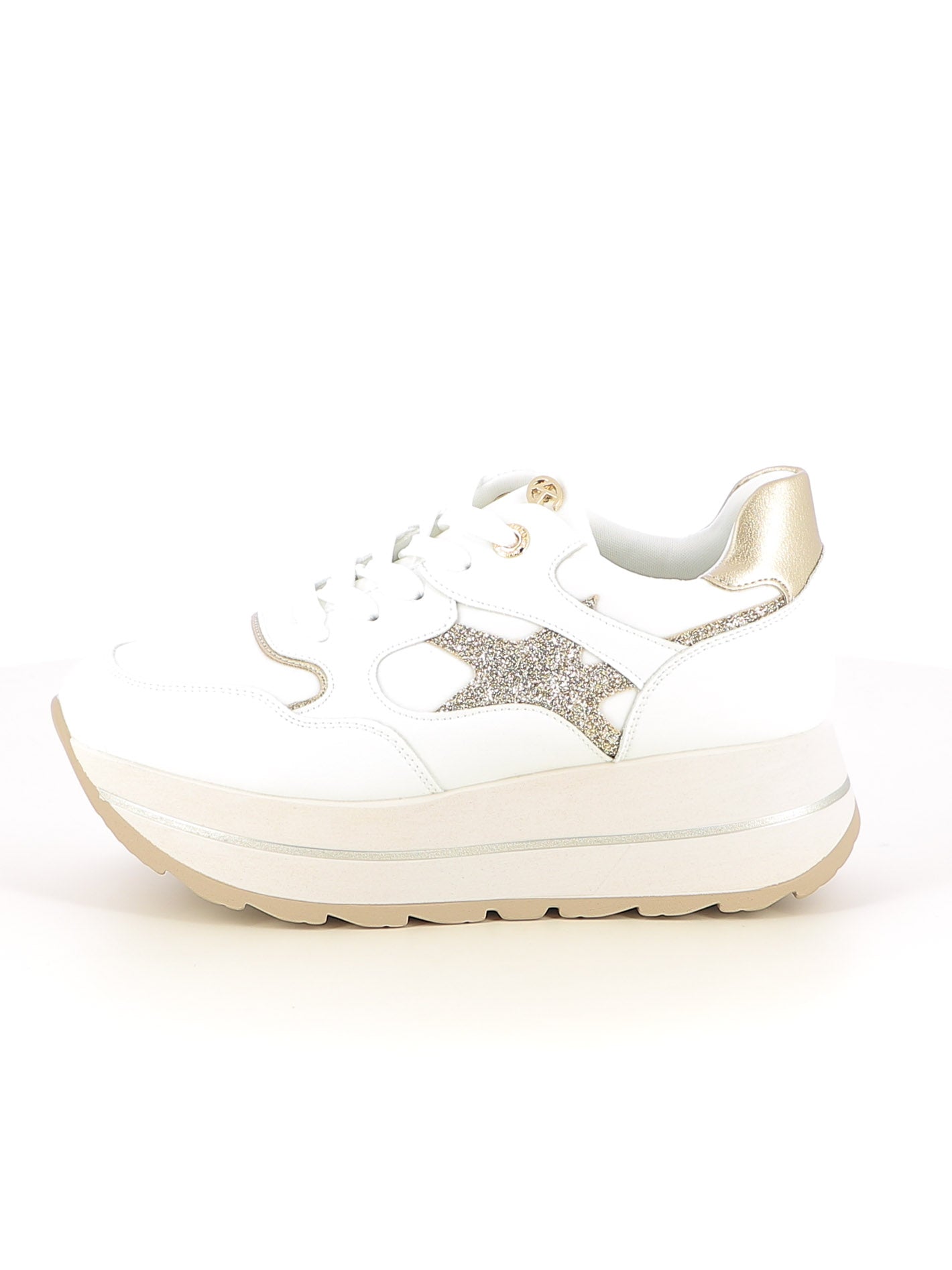 Sneakers stringate donna CARLA KOTE X33-18K bianco | Costa Superstore