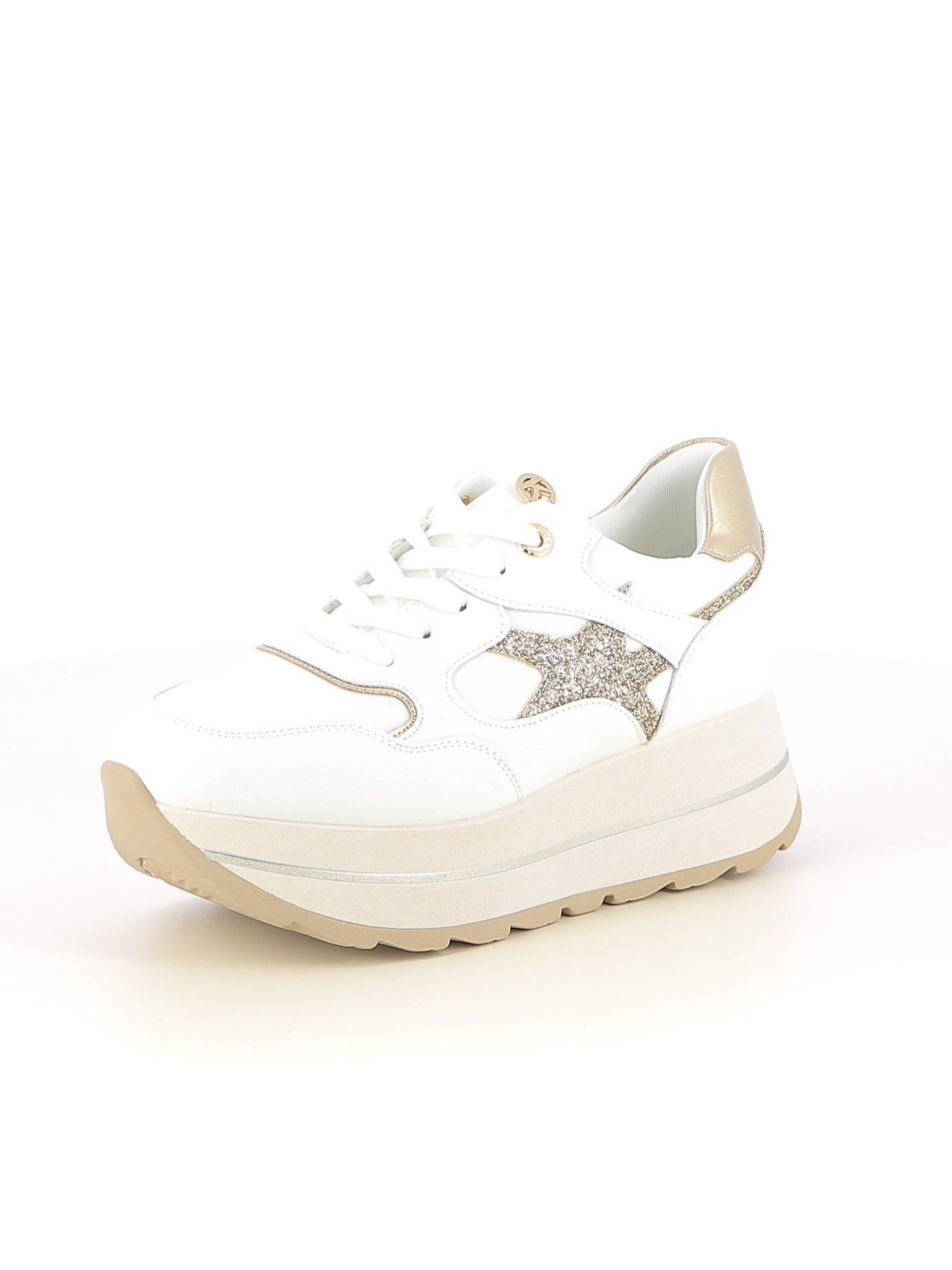 Sneakers stringate donna CARLA KOTE X33-18K bianco | Costa Superstore