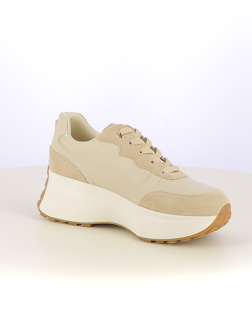 Sneakers stringate donna CARLA KOTE X33-24K beige scuro | Costa Superstore
