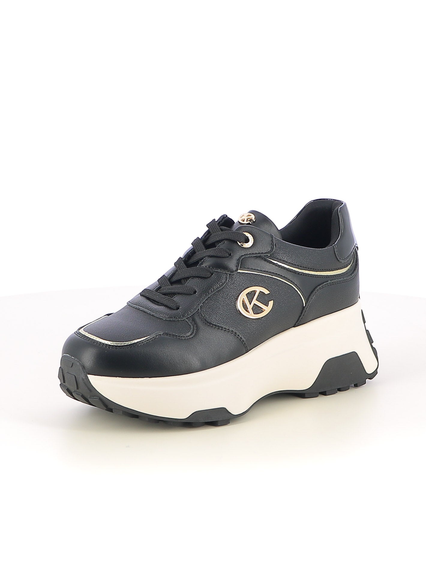 Sneakers stringate donna CARLA KOTE X33-25K nero | Costa Superstore