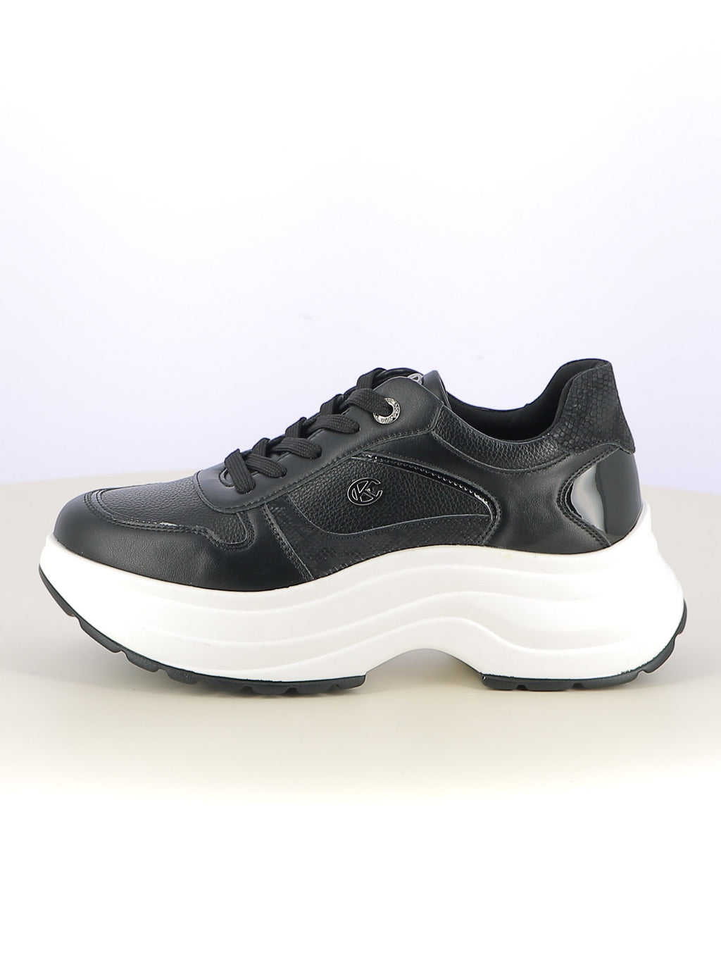 Sneakers stringate donna CARLA KOTE X33-35K nero | Costa Superstore
