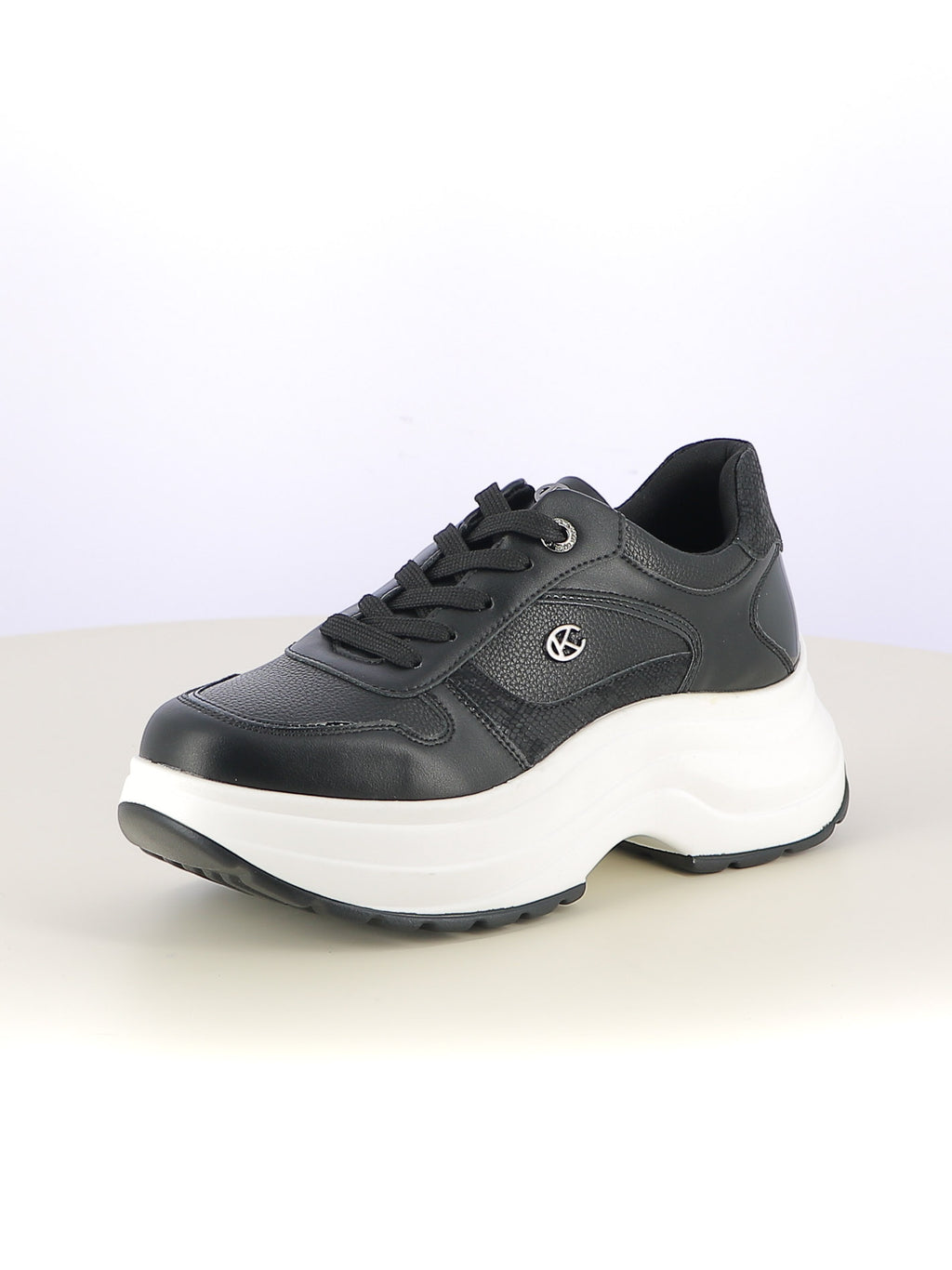 Sneakers stringate donna CARLA KOTE X33-35K nero | Costa Superstore
