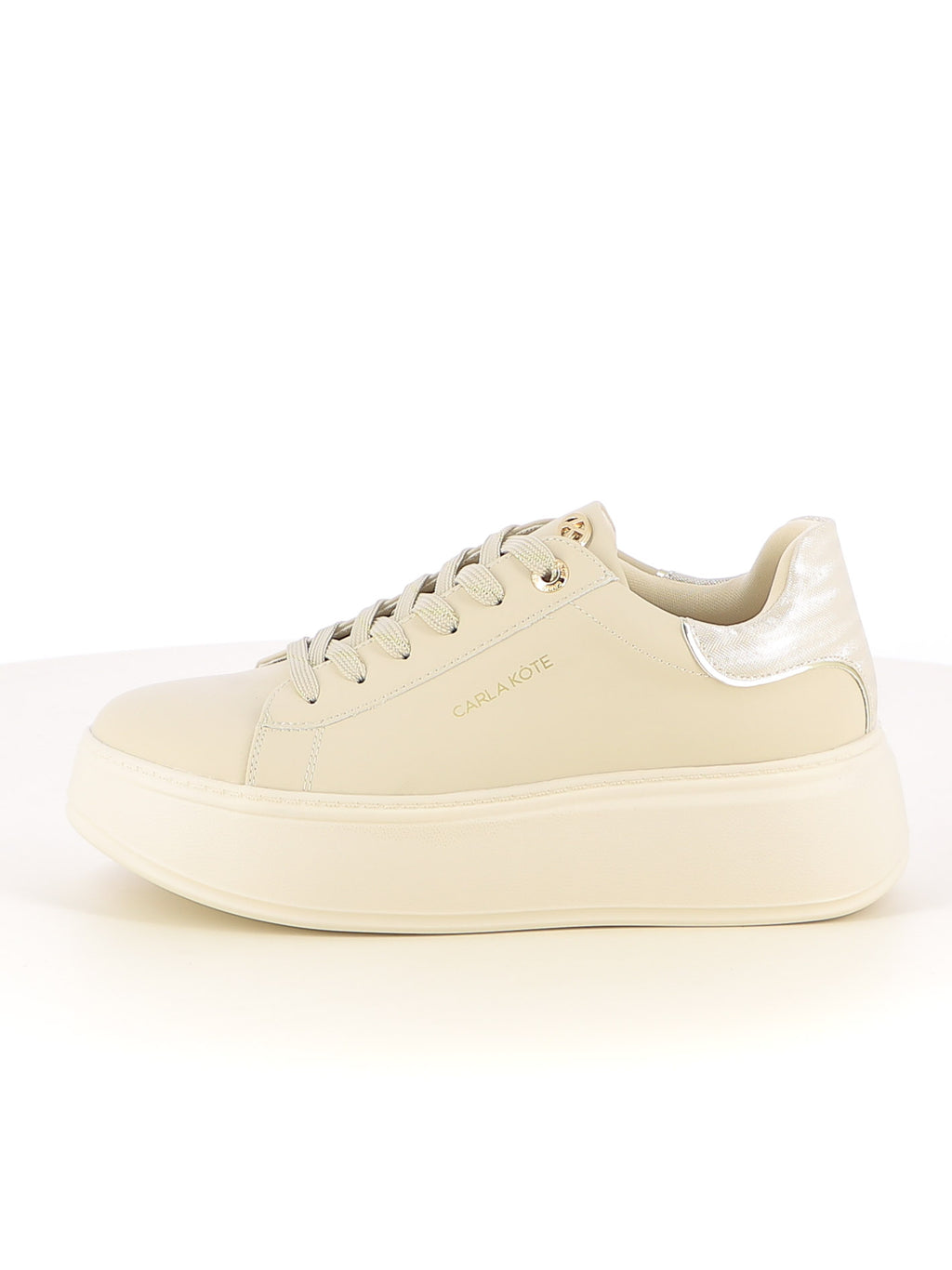 Sneakers stringate donna CARLA KOTE X33-4K beige scuro | Costa Superstore