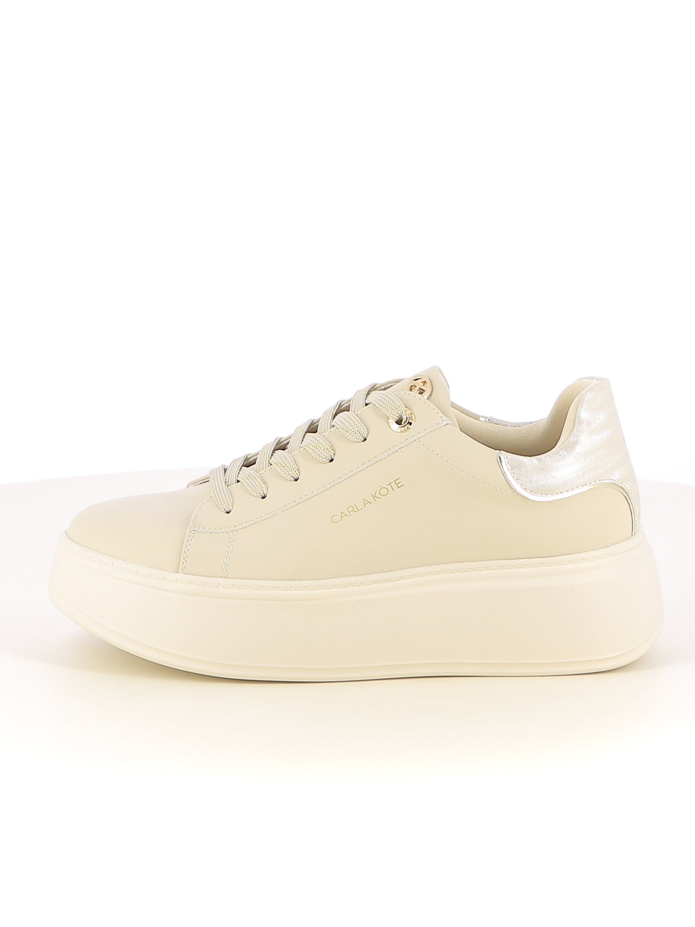 Sneakers stringate donna CARLA KOTE X33-4K beige scuro | Costa Superstore
