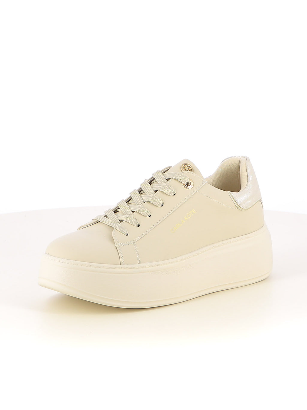 Sneakers stringate donna CARLA KOTE X33-4K beige scuro | Costa Superstore