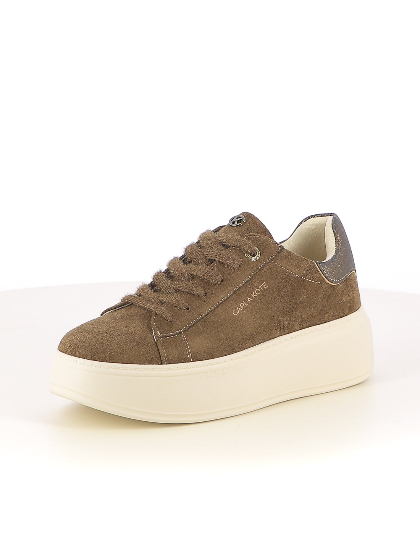 Sneakers stringate donna CARLA KOTE X33-4K marrone | Costa Superstore