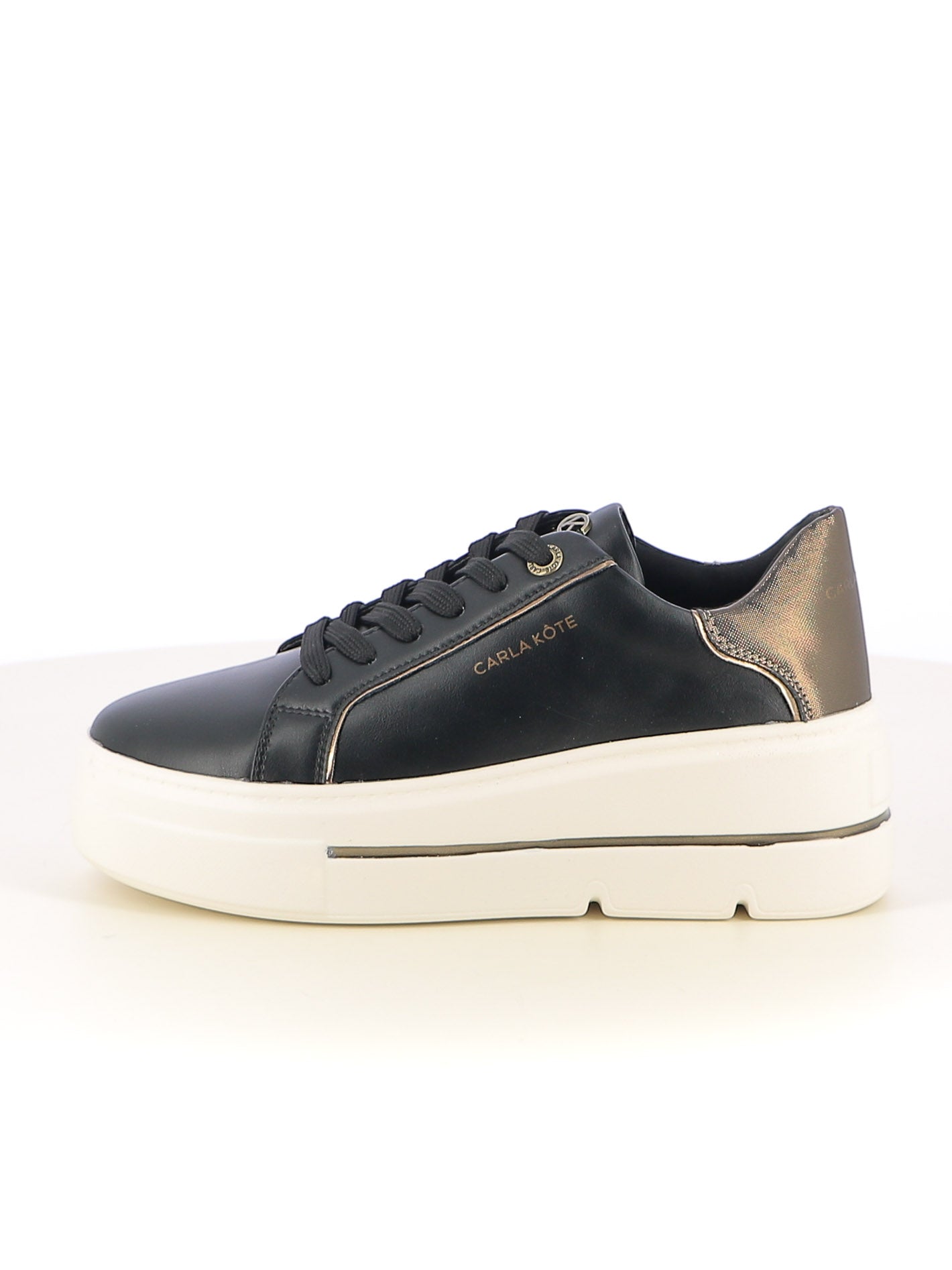 Sneakers stringate donna CARLA KOTE X33-9K nero | Costa Superstore