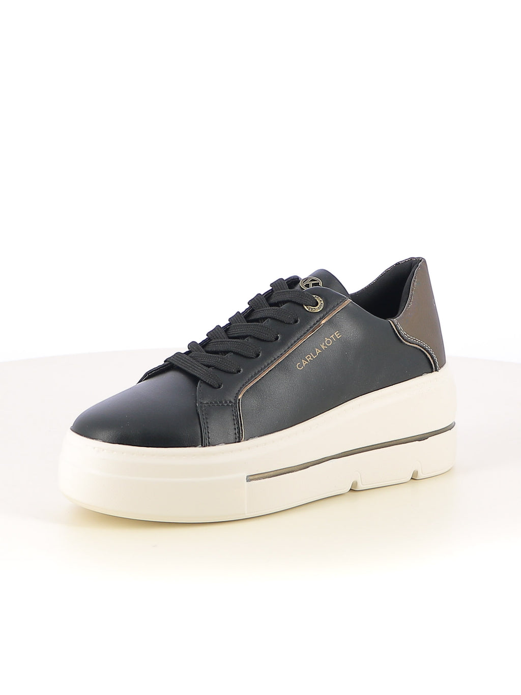 Sneakers stringate donna CARLA KOTE X33-9K nero | Costa Superstore
