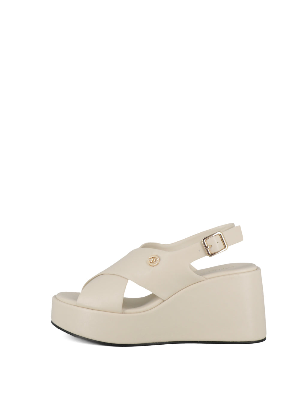 Sandali con cinturino donna CARLA COTE 55166L-02 beige chiaro