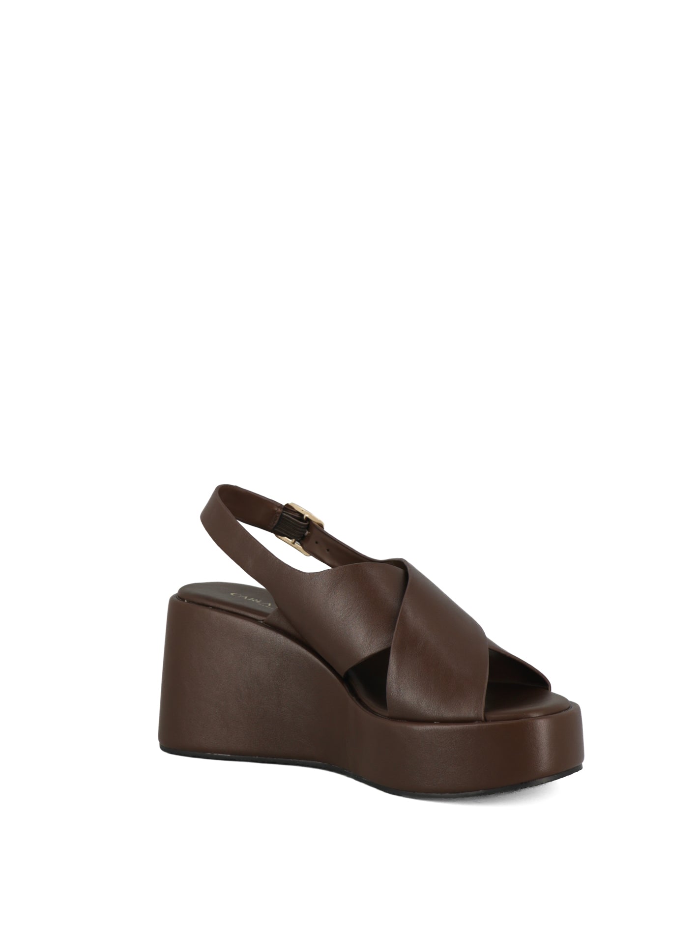 Sandali con cinturino donna CARLA COTE 55166L-02 marrone