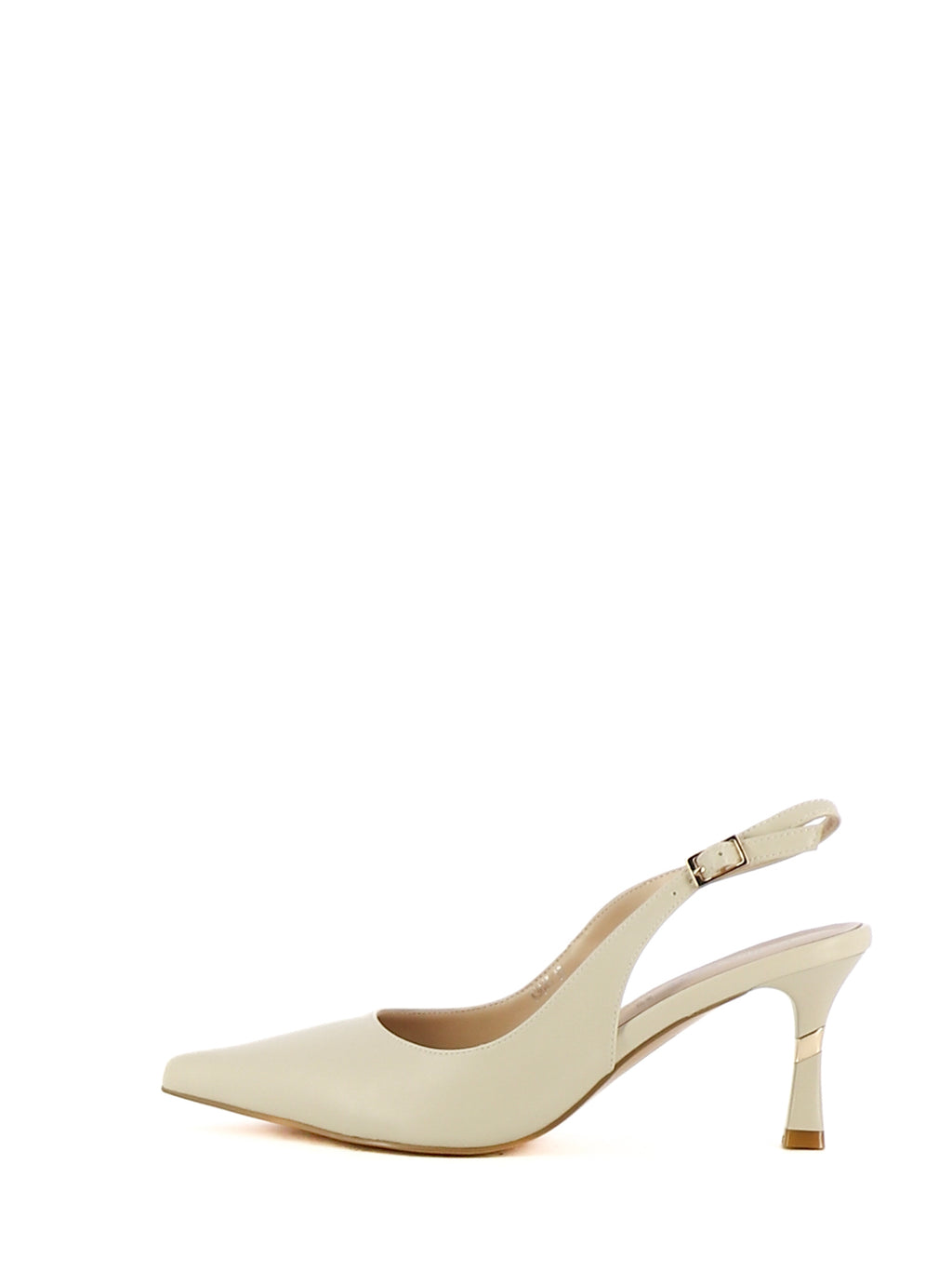 Décolleté slingback donna CARLA COTE K3645 beige chiaro