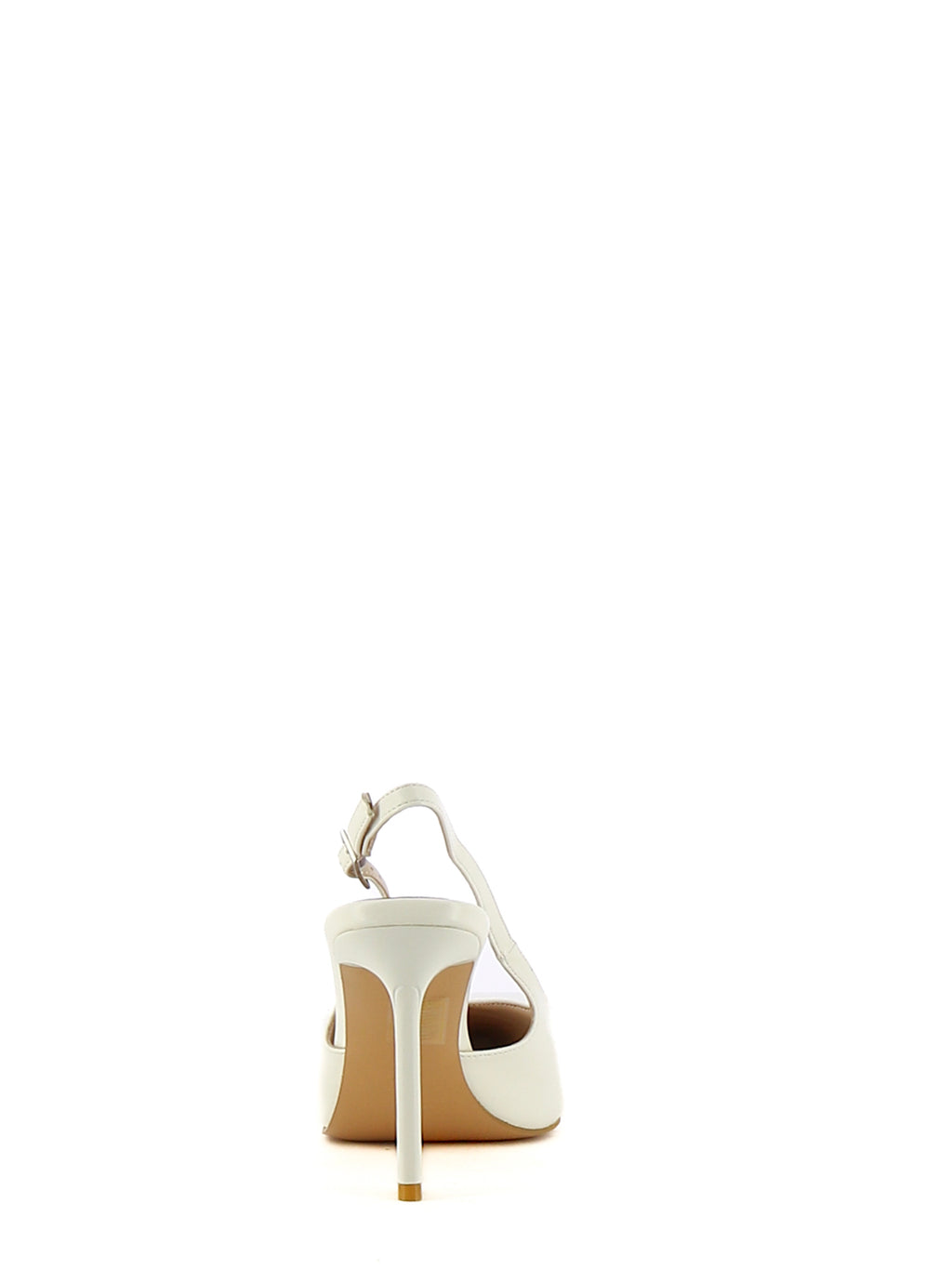 Décolleté slingback donna CARLA COTE K4512 bianco