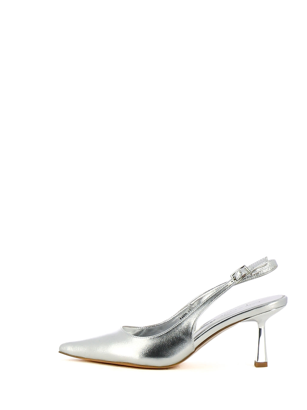 Décolleté slingback donna CARLA COTE K4602 argento