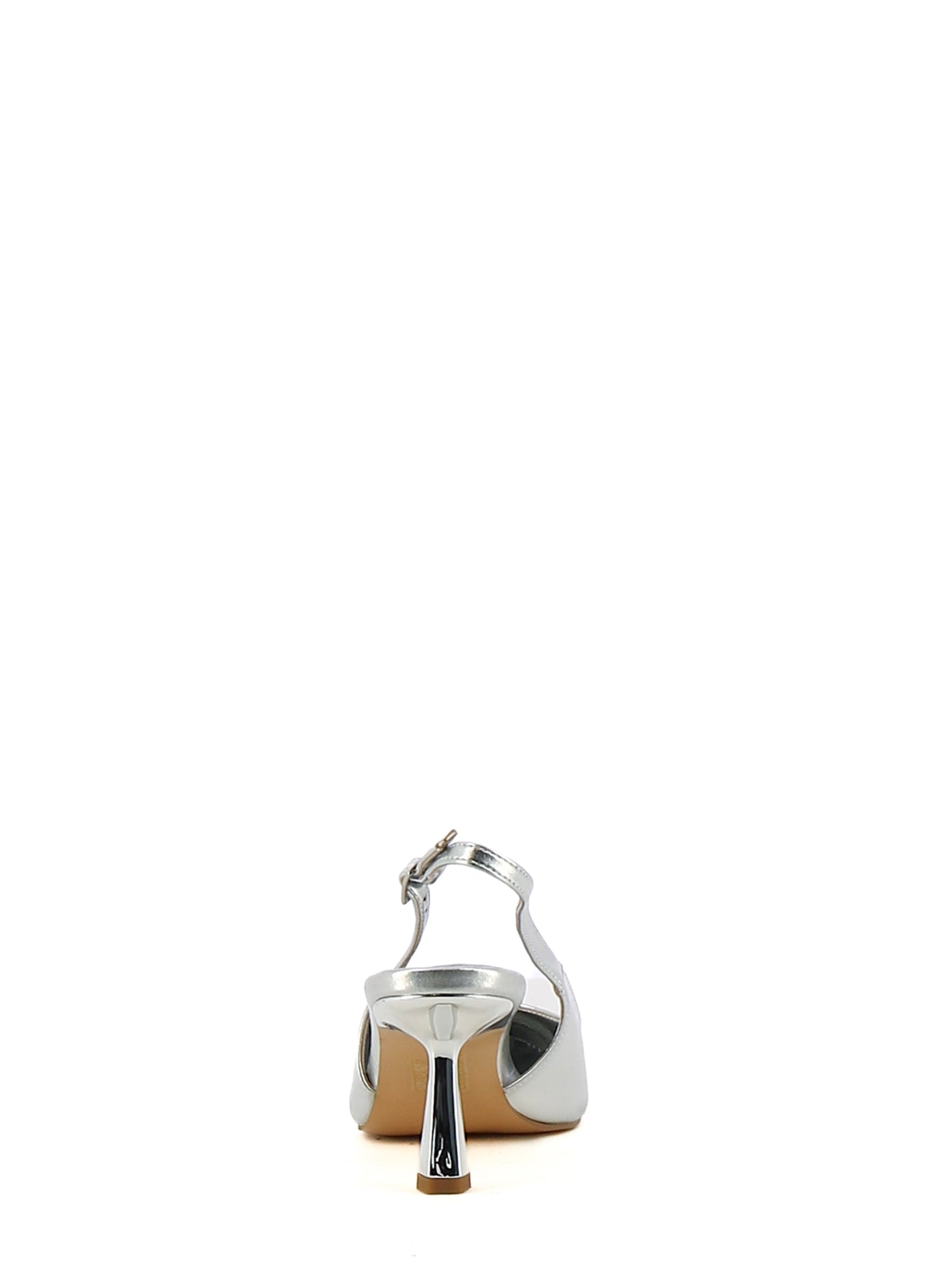 Décolleté slingback donna CARLA COTE K4602 argento