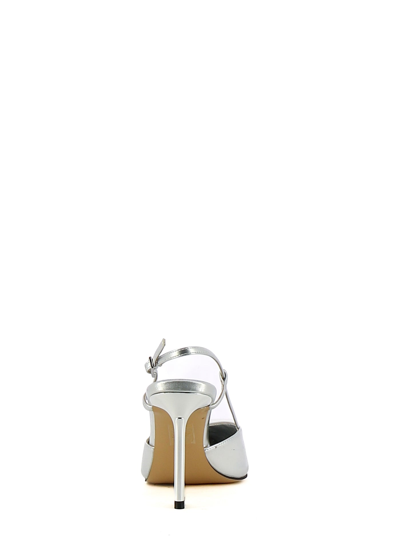 Décolleté slingback donna CARLA COTE K4603 argento