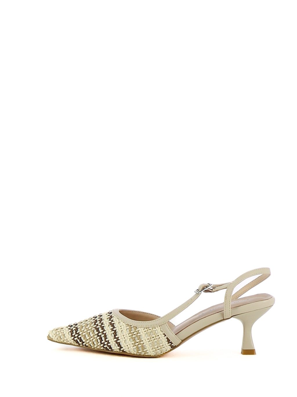 Décolleté slingback donna CARLA COTE K4604 beige chiaro