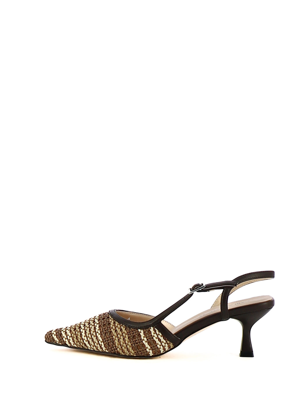Décolleté slingback donna CARLA COTE K4604 marrone