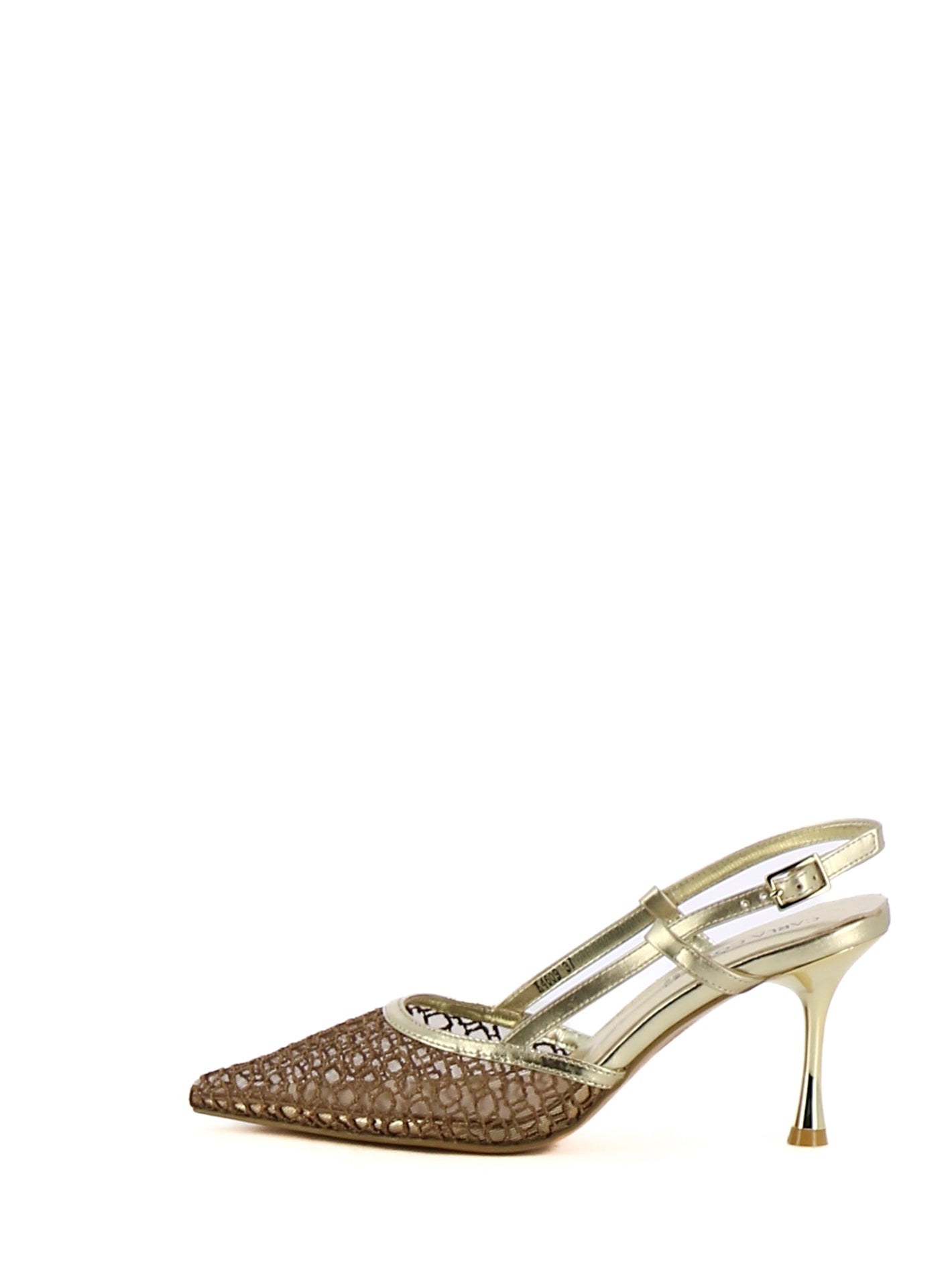 Décolleté slingback donna CARLA COTE K4609 oro