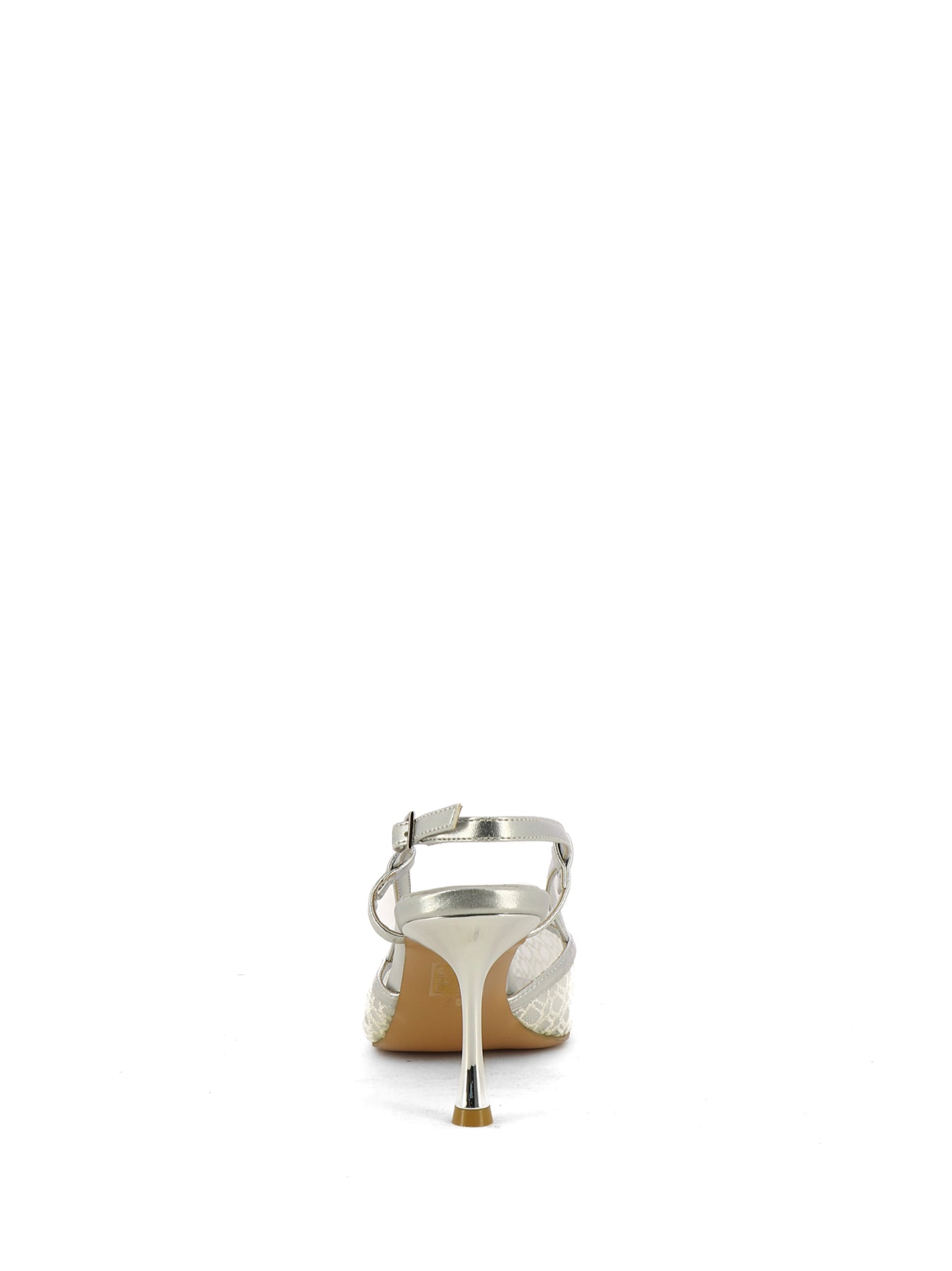 Décolleté slingback donna CARLA COTE K4609 argento