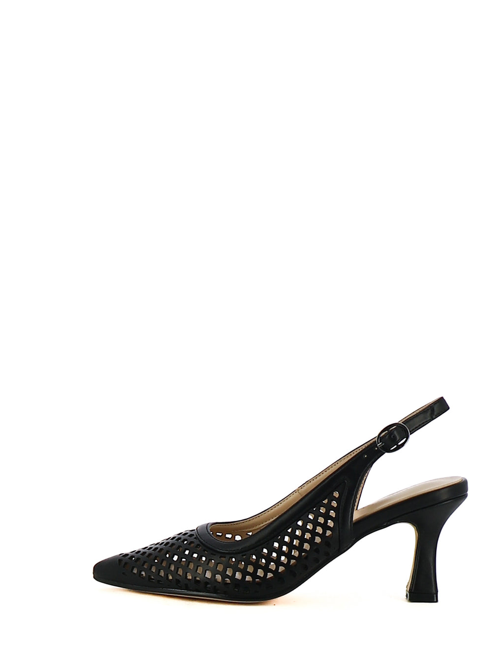Décolleté slingback donna CARLA COTE RZM306 nero