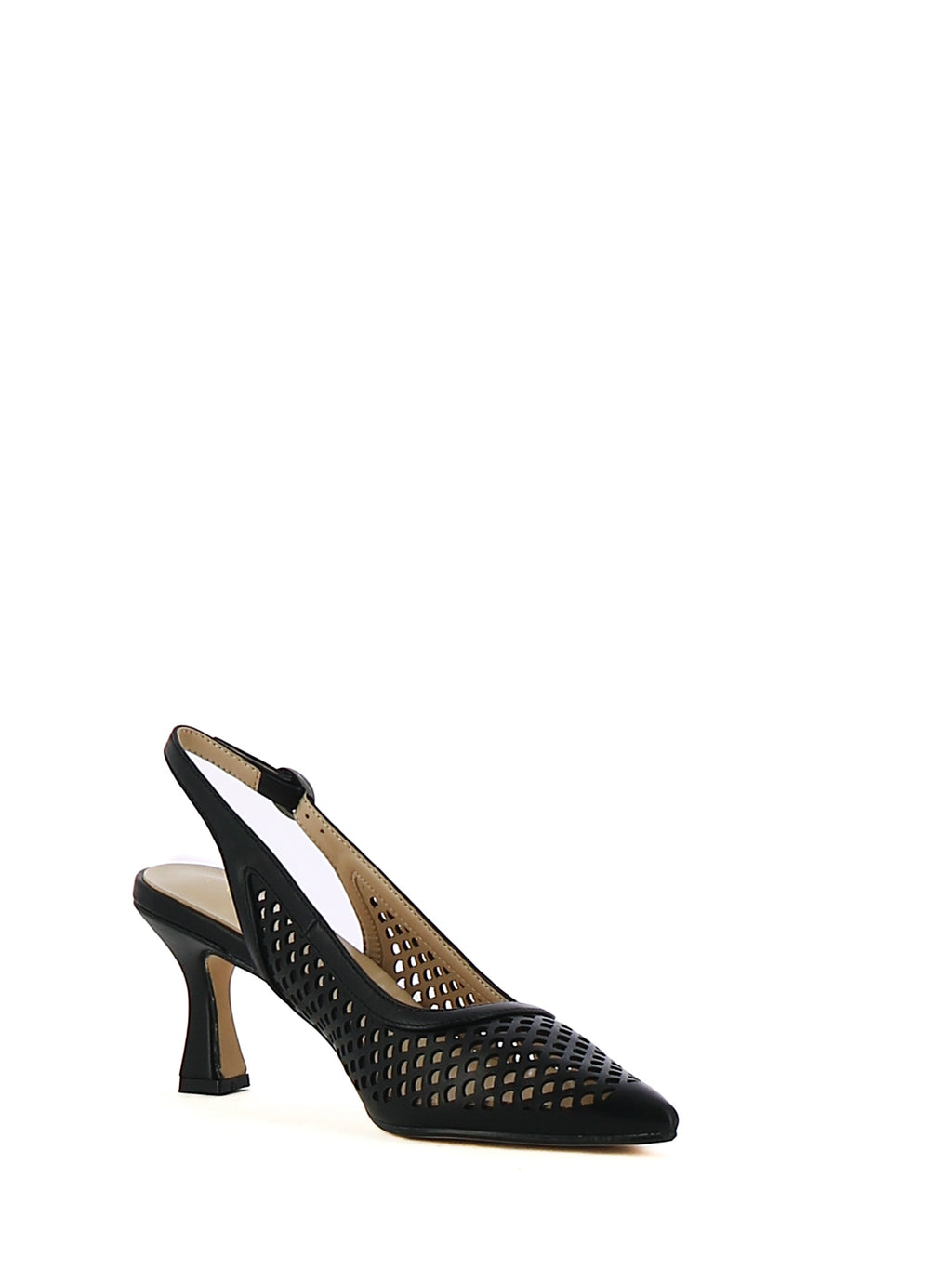 Décolleté slingback donna CARLA COTE RZM306 nero