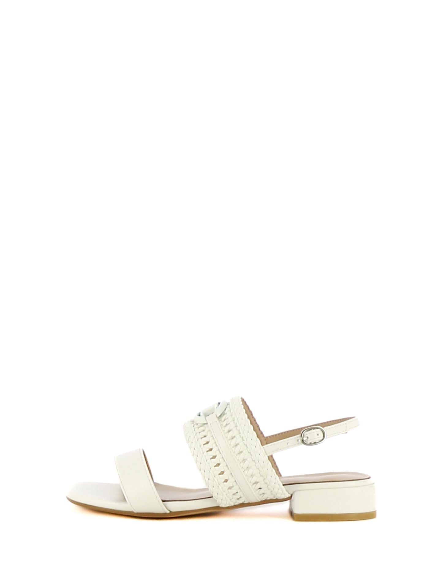 Sandali con cinturino donna CARLA COTE RZM315 bianco
