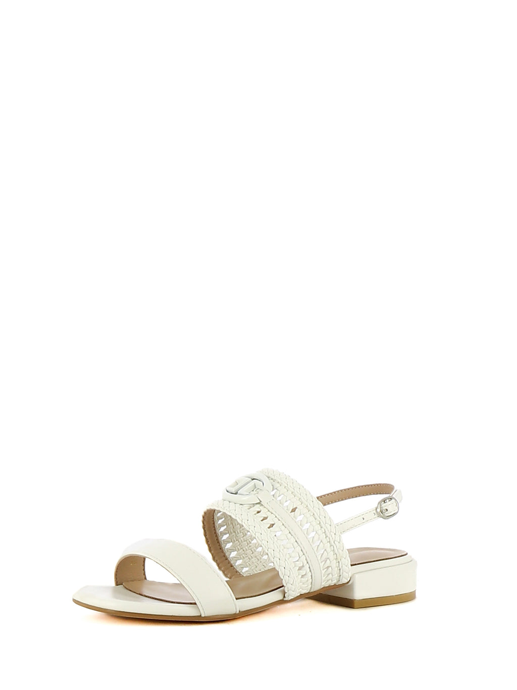 Sandali con cinturino donna CARLA COTE RZM315 bianco