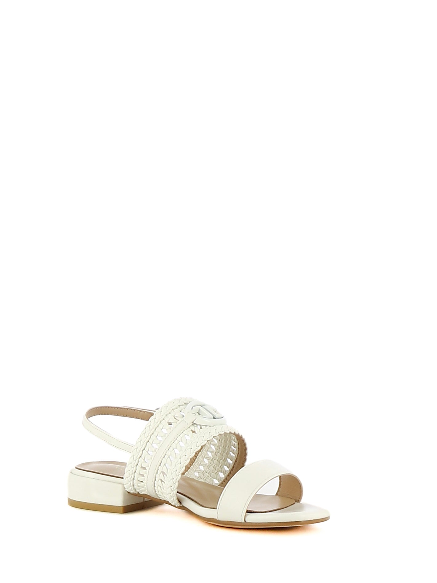 Sandali con cinturino donna CARLA COTE RZM315 bianco