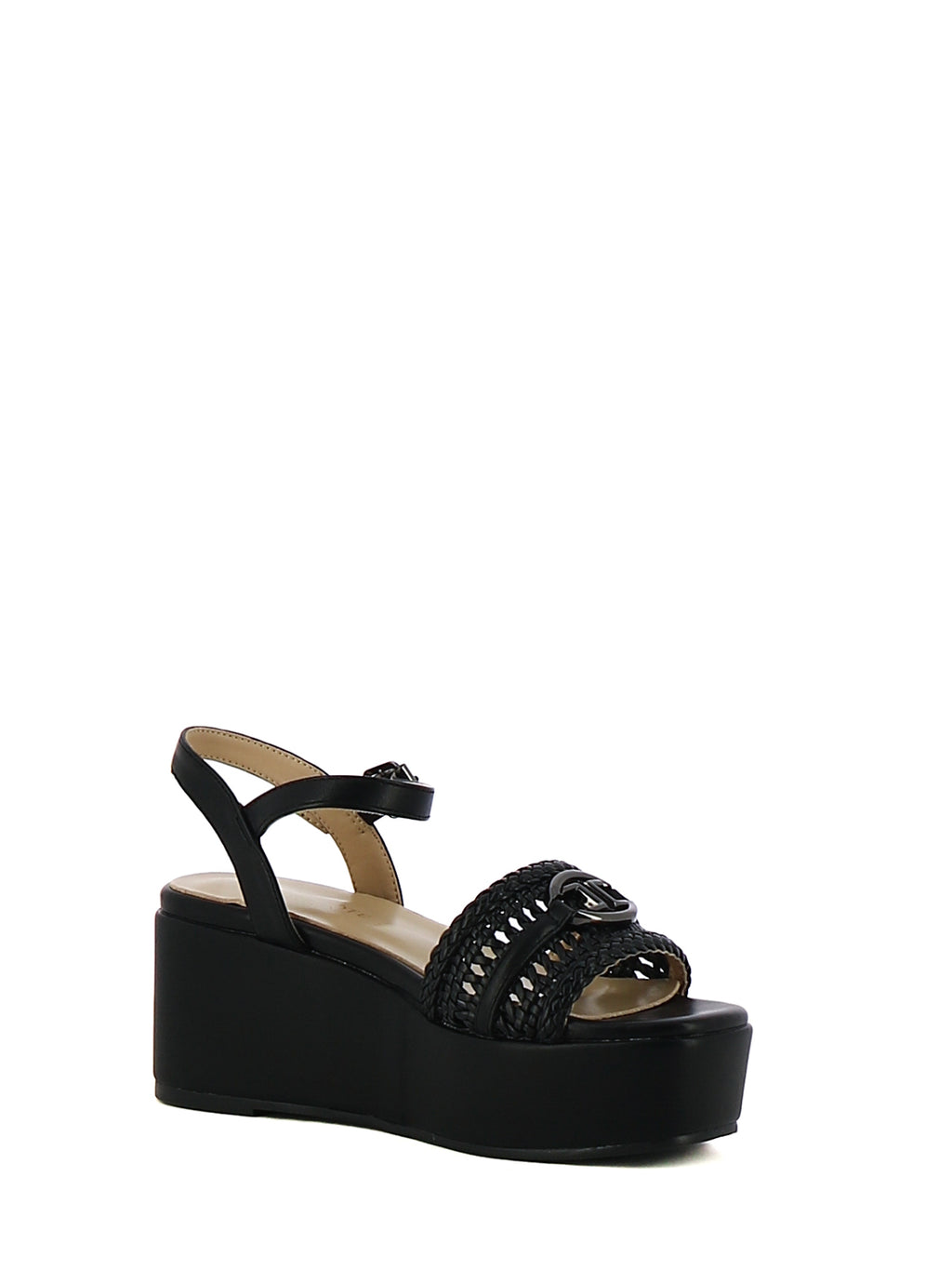 Sandali con cinturino donna CARLA COTE RZM316 nero
