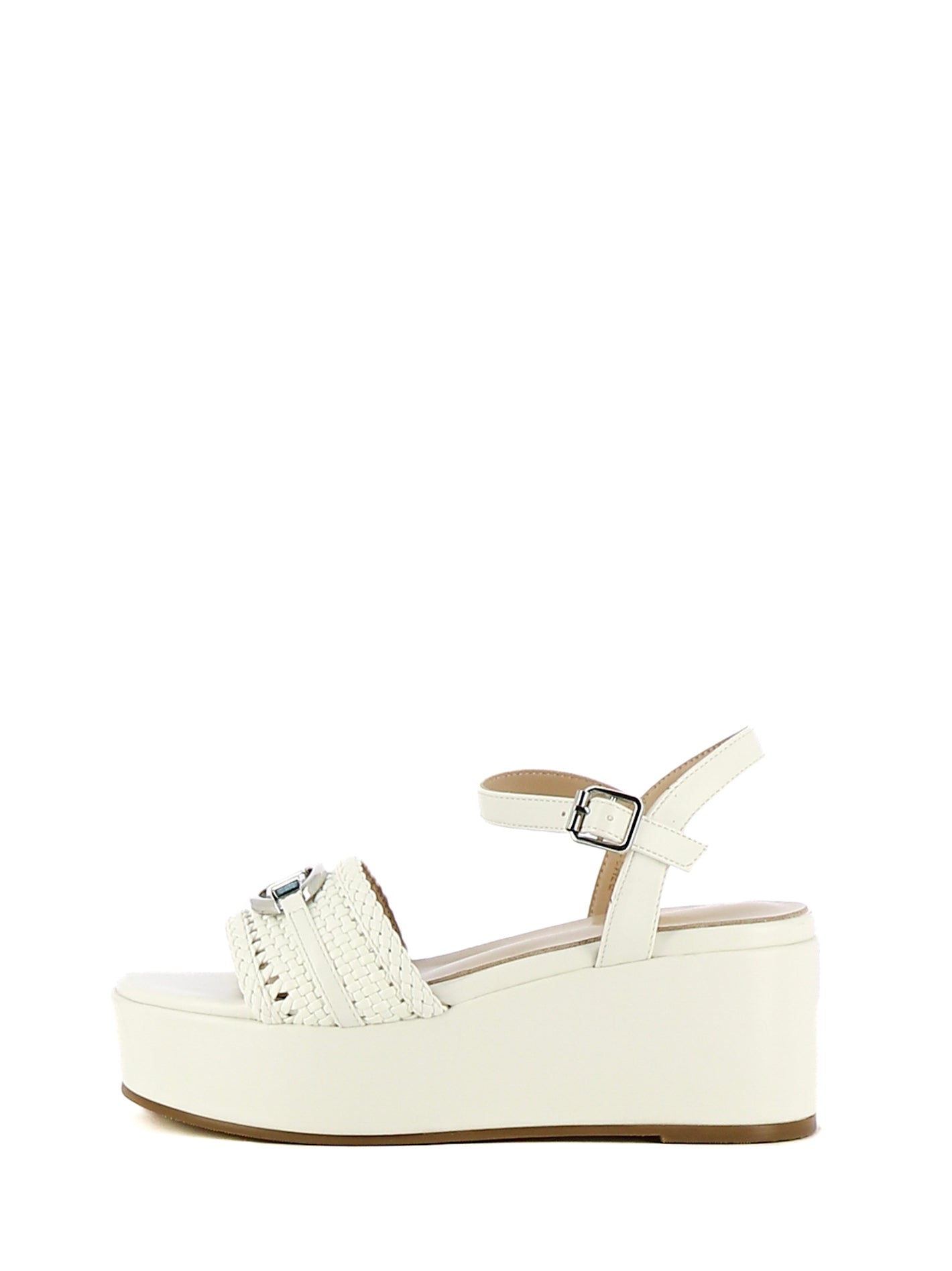 Sandali con cinturino donna CARLA COTE RZM316 bianco
