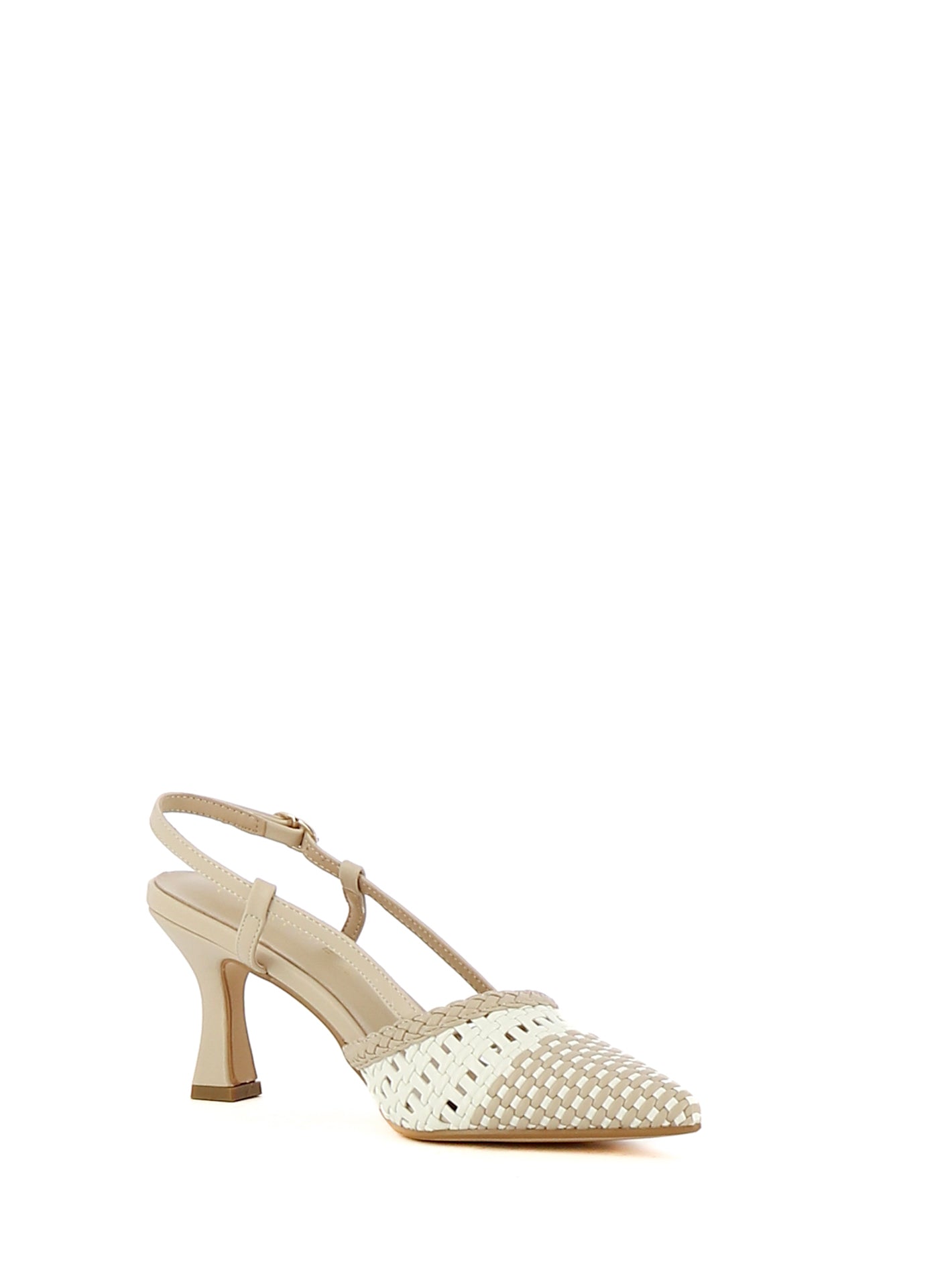 Décolleté slingback donna CARLA COTE ZM11014 beige chiaro