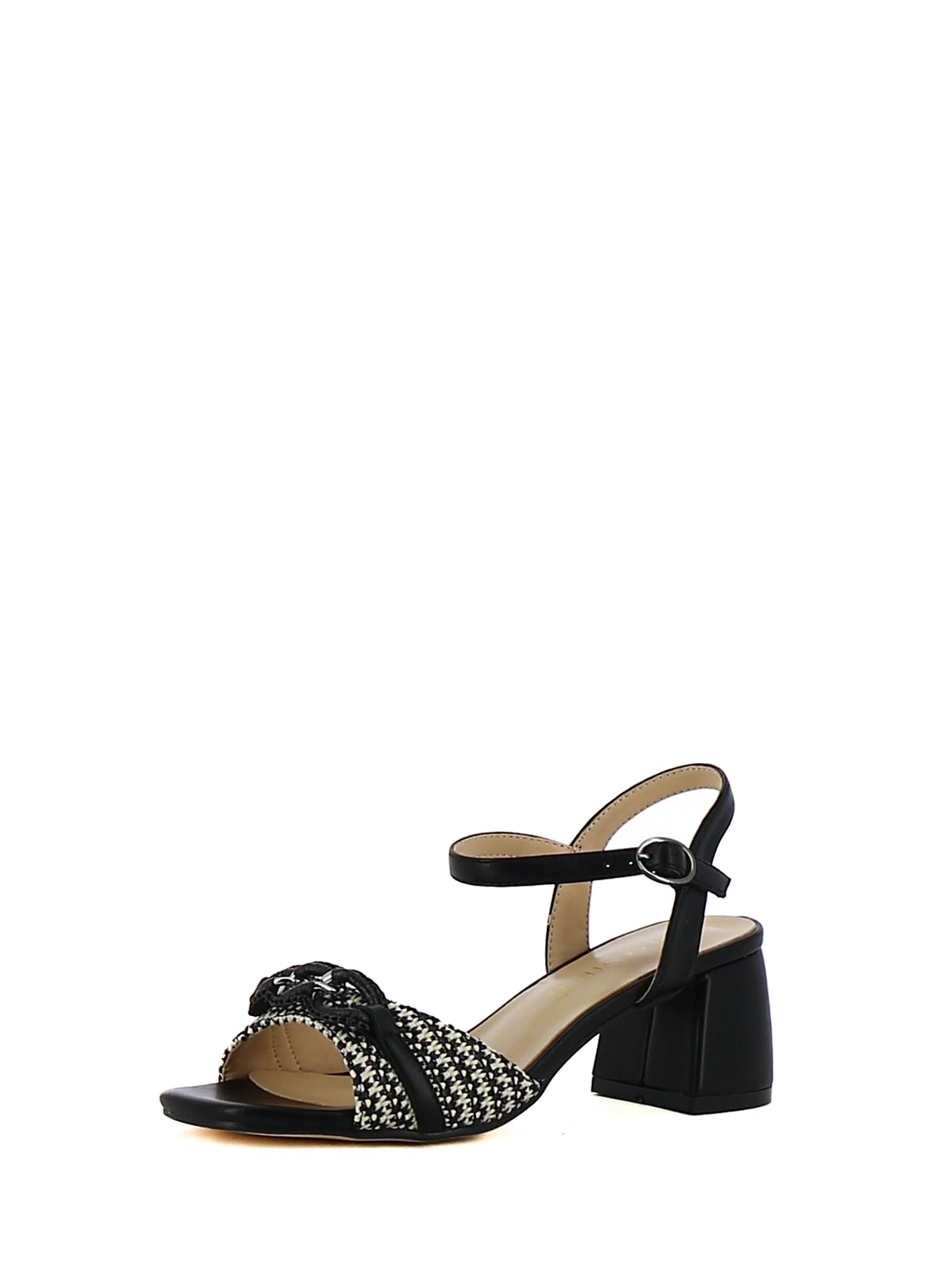 Sandali con cinturino donna CARLA COTE ZM11023 nero