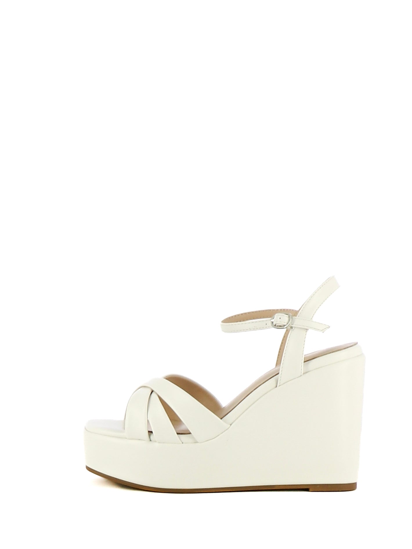 Sandali con cinturino donna CARLA COTE ZM11047 bianco