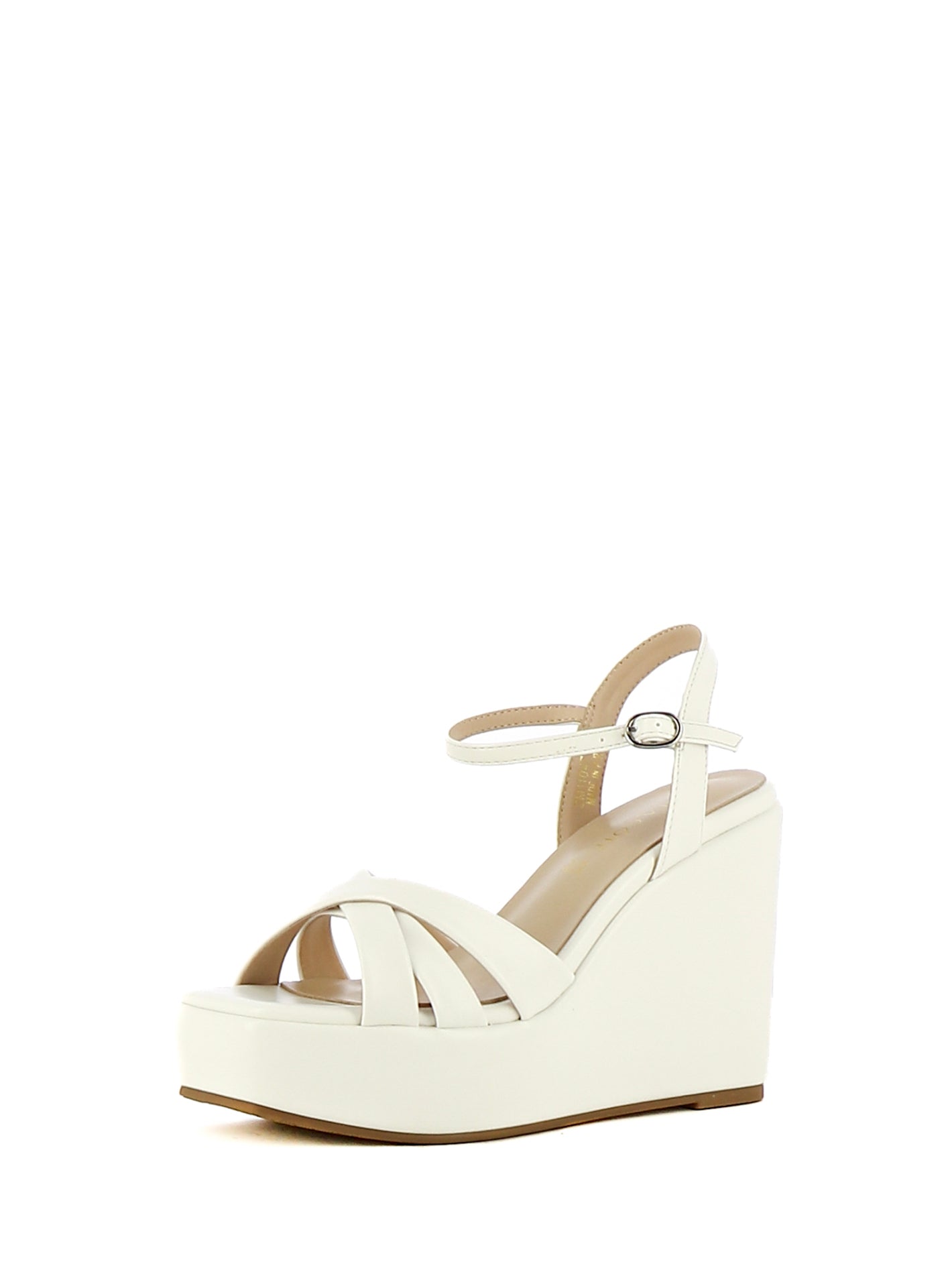 Sandali con cinturino donna CARLA COTE ZM11047 bianco