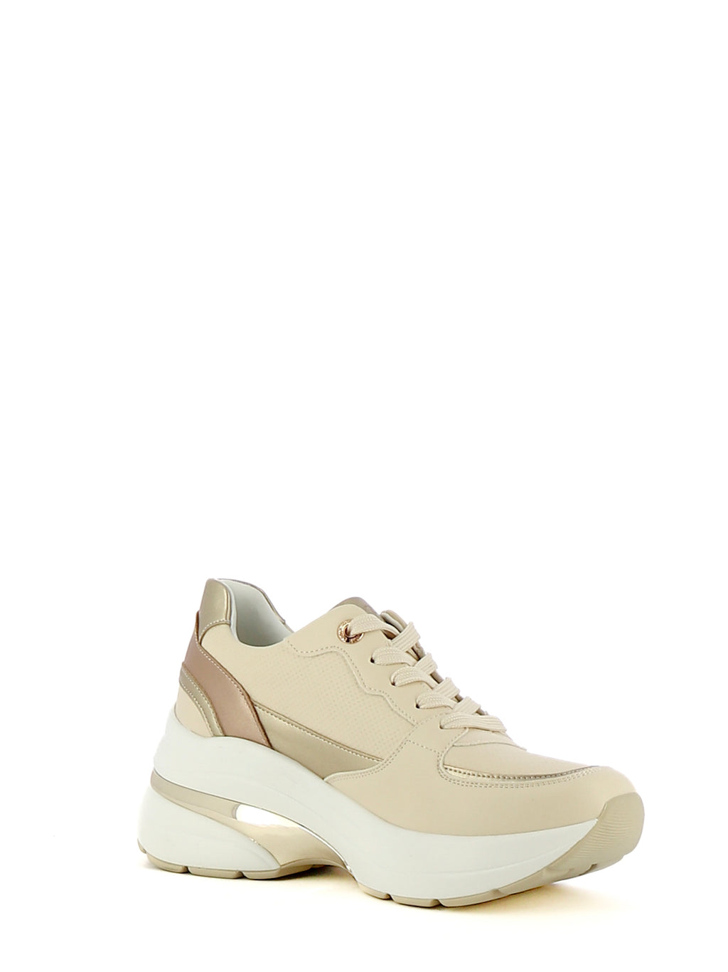 Sneakers stringate donna CARLA KOTE 2532K beige chiaro