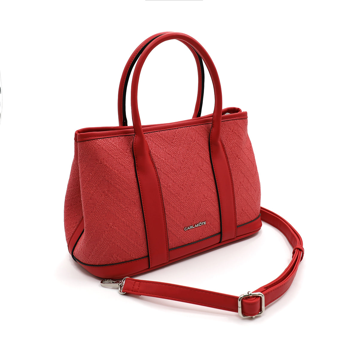 Borsa a mano donna CARLA KOTE PB0257HG1 rosso