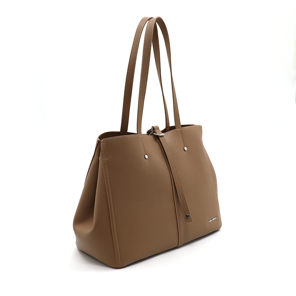 Borsa a spalla donna CARLA KOTE PB0262SG3 beige scuro