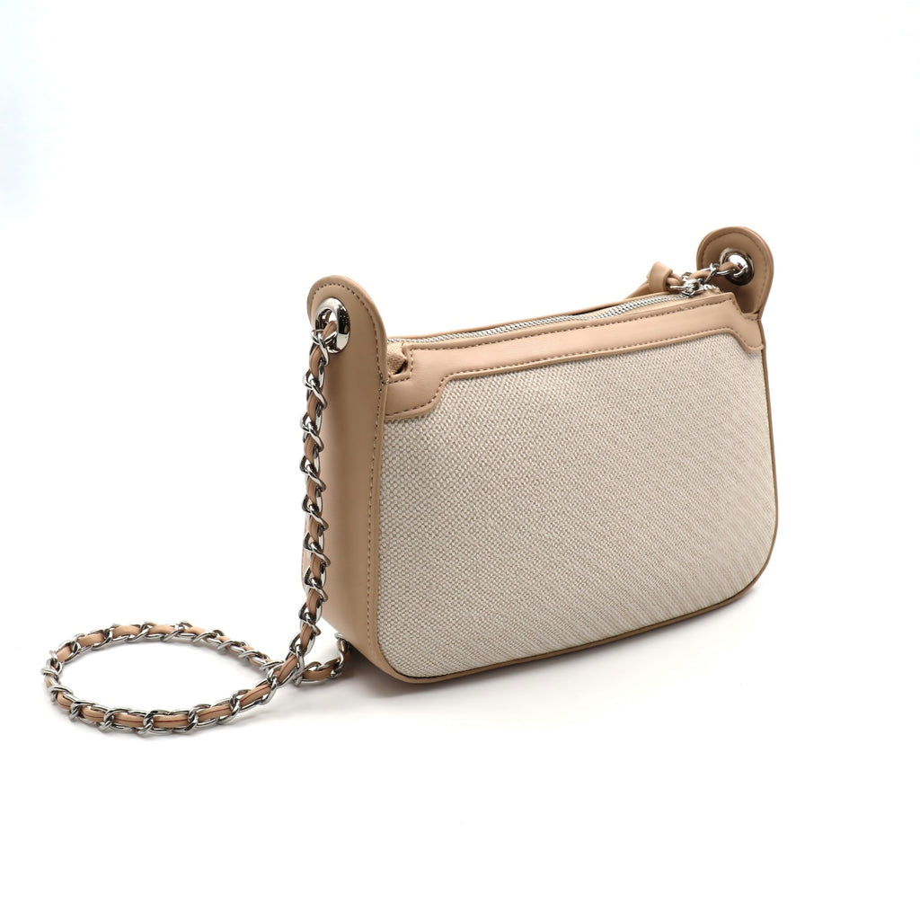 Borsa a tracolla donna CARLA KOTE PB0263SR2 bianco