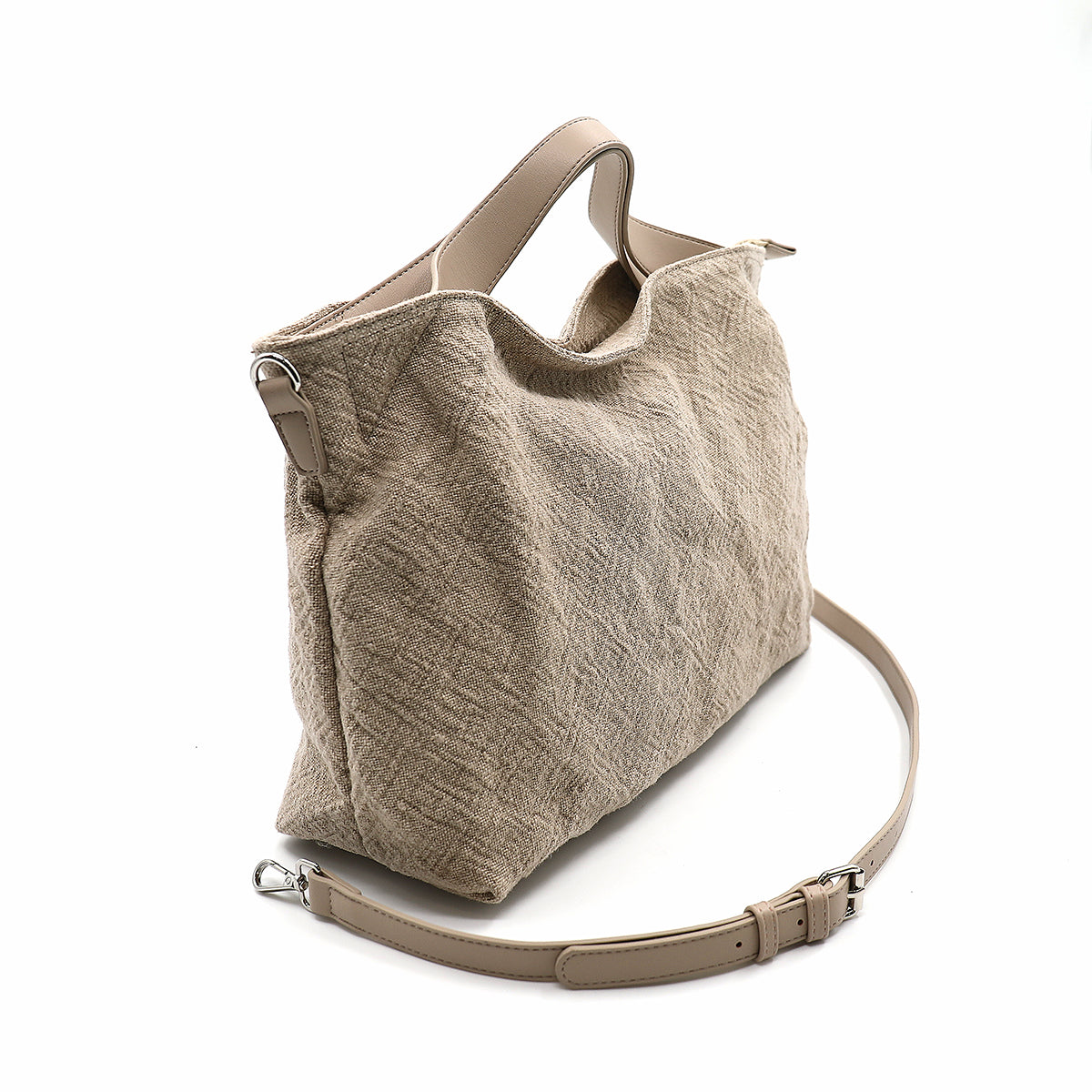 Borsa a mano donna CARLA KOTE PB0264HG2 grigio chiaro