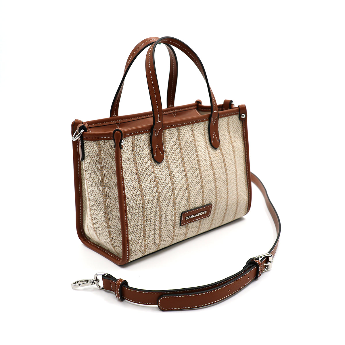 Borsa a mano donna CARLA KOTE PB0265HG2 beige scuro
