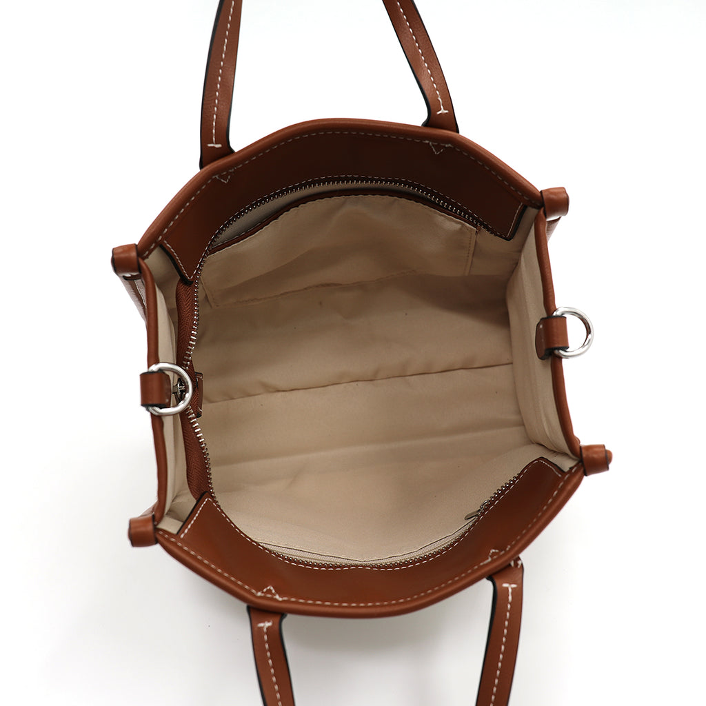 Borsa a mano donna CARLA KOTE PB0265HG2 beige scuro