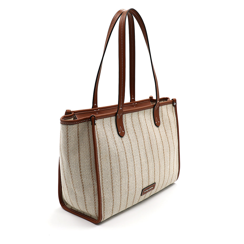 Borsa a spalla donna CARLA KOTE PB0265SG3 beige scuro