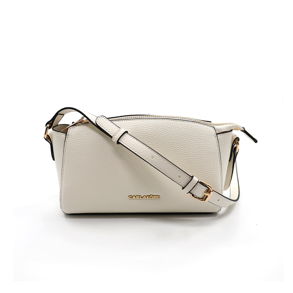 Borsa a tracolla donna CARLA KOTE PB0266CY1 bianco